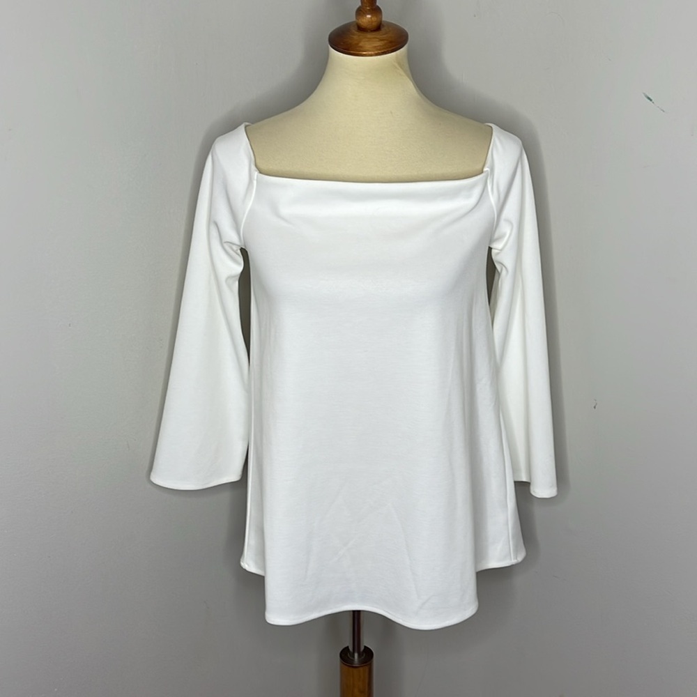 Tuckernuck White Miranda Off The Shoulder Blouse, Xs View 2